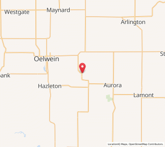 Map of Stanley, Iowa