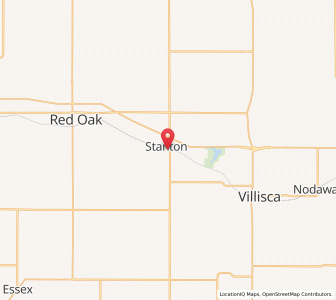 Map of Stanton, Iowa