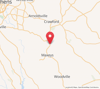 Map of Stephens, Georgia