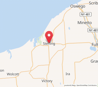 Map of Sterling, New York