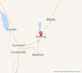 Map of Sterling, Utah