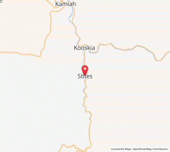 Map of Stites, Idaho