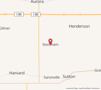 Map of Stockham, Nebraska