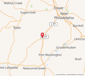 Map of Stone Creek, Ohio