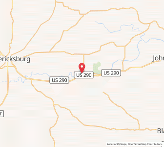 Map of Stonewall, Texas