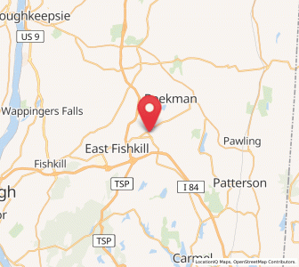 Map of Stormville, New York