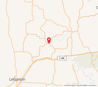 Map of Stoutland, Missouri