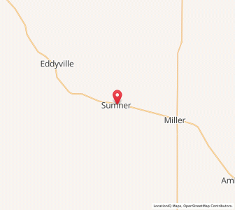 Map of Sumner, Nebraska