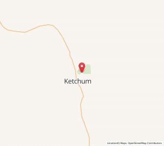 Map of Sun Valley, Idaho