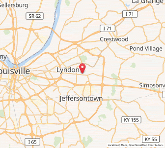 Map of Sycamore, Kentucky