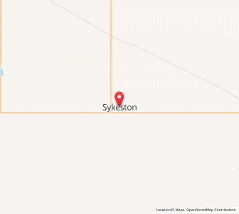Map of Sykeston, North Dakota