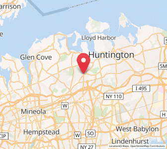 Map of Syosset, New York