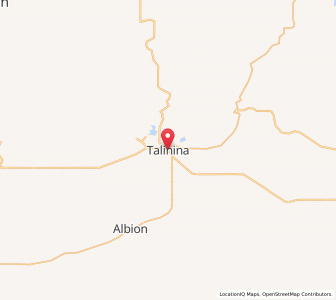 Map of Talihina, Oklahoma