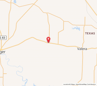 Map of Talpa, Texas