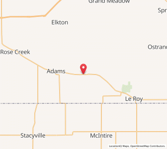 Map of Taopi, Minnesota