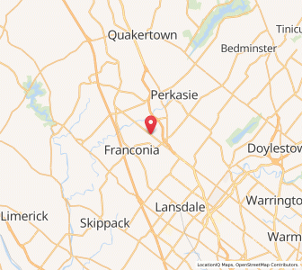 Map of Telford, Pennsylvania