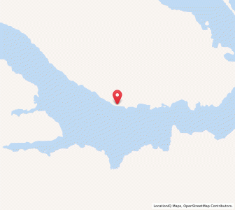 Map of Tenakee Springs, Alaska