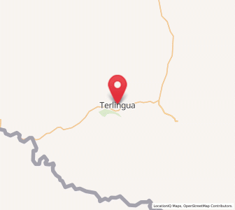 Map of Terlingua, Texas