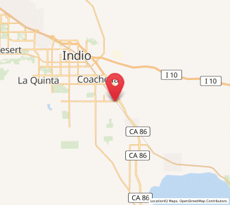 Map of Thermal, California