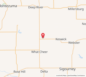 Map of Thornburg, Iowa