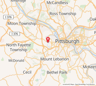 Map of Thornburg, Pennsylvania
