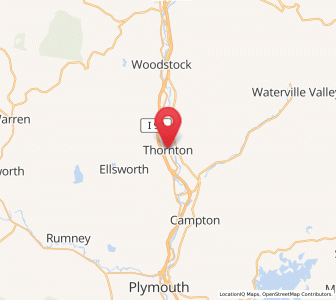 Map of Thornton, New Hampshire