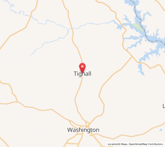 Map of Tignall, Georgia