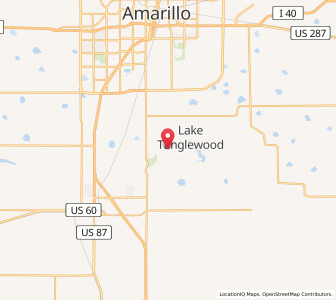 Map of Timbercreek Canyon, Texas