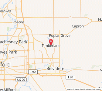 Map of Timberlane, Illinois