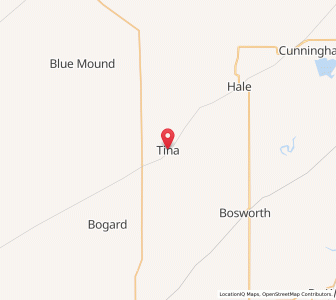 Map of Tina, Missouri