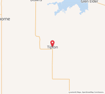 Map of Tipton, Kansas