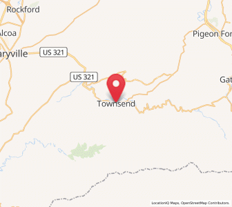 Map of Townsend, California