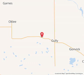 Map of Trail, Minnesota