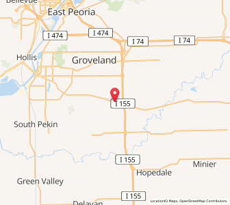 Map of Tremont, Illinois