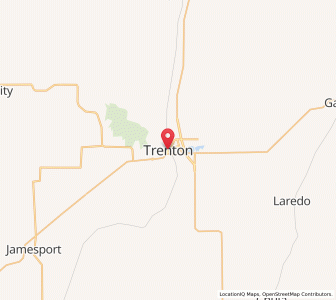 Map of Trenton, Missouri