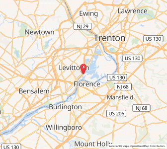 Map of Tullytown, Pennsylvania