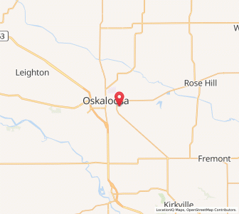 Map of University Park, Iowa