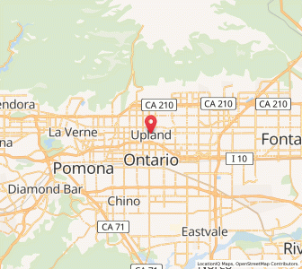 Map of Upland, California