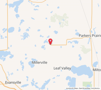 Map of Urbank, Minnesota