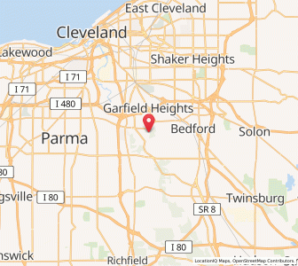 Map of Valley View, Ohio