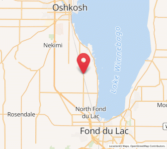 Map of Van Dyne, Wisconsin