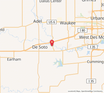 Map of Van Meter, Iowa
