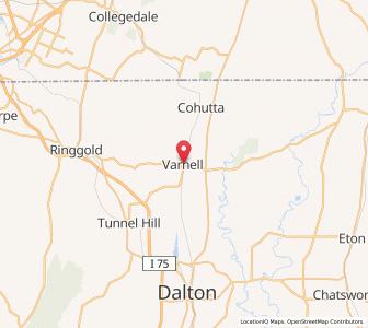 Map of Varnell, Georgia