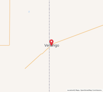 Map of Venango, Nebraska