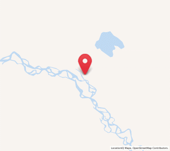 Map of Venetie, Alaska