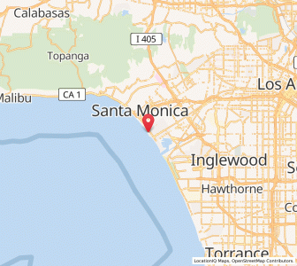 Map of Venice, California