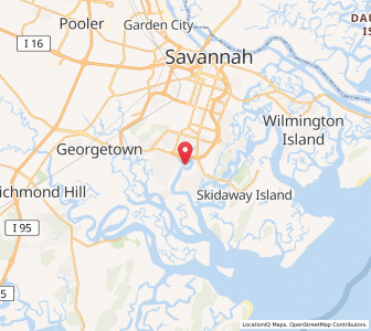 Map of Vernonburg, Georgia