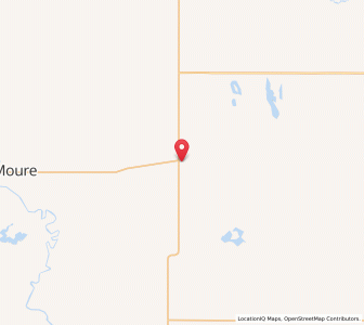 Map of Verona, North Dakota