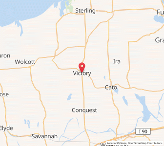 Map of Victory, New York