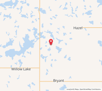 Map of Vienna, South Dakota